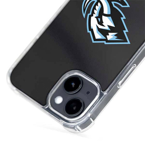 NHL Utah Mammoth Striped Jersey iPhone 15 MagSafe Case