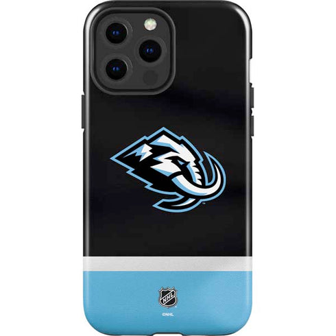 NHL Utah Mammoth Striped Jersey iPhone 15 Pro Max Impact Case