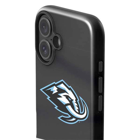 NHL Utah Mammoth Striped Jersey iPhone 16 Impact Case