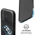 NHL Utah Mammoth Striped Jersey iPhone 16 Magsafe Impact Case