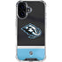 NHL Utah Mammoth Striped Jersey iPhone 16 Plus Clear Case