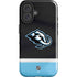NHL Utah Mammoth Striped Jersey iPhone 16 Plus Impact Case
