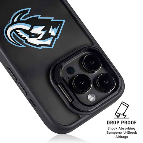 NHL Utah Mammoth Striped Jersey iPhone 16 Pro Max Kickstand Case
