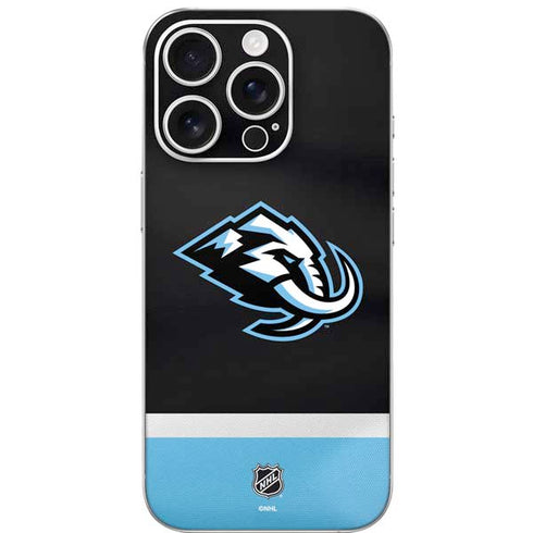NHL Utah Mammoth Striped Jersey iPhone 16 Pro Skin