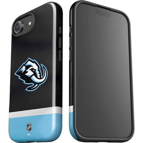 NHL Utah Mammoth Striped Jersey iPhone 16e Impact Case