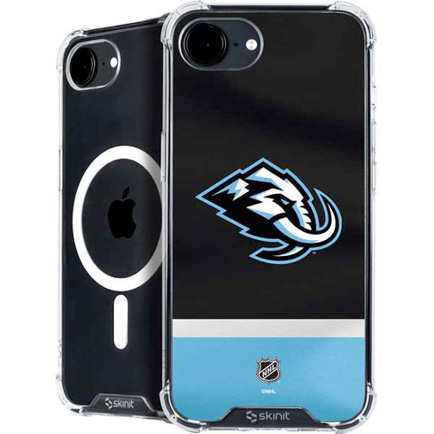 NHL Utah Mammoth Striped Jersey iPhone 16e MagSafe Case