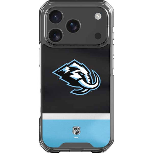 NHL Utah Mammoth Striped Jersey iPhone 18 Pro Clear Case