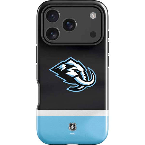 NHL Utah Mammoth Striped Jersey iPhone 18 Pro Impact Case