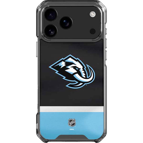 NHL Utah Mammoth Striped Jersey iPhone 18 Pro Max Clear Case