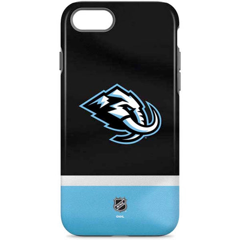 NHL Utah Mammoth Striped Jersey iPhone 8 Pro Case