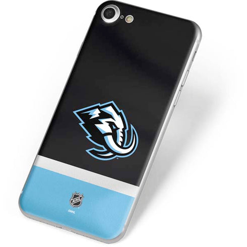 NHL Utah Mammoth Striped Jersey iPhone 8 Skin