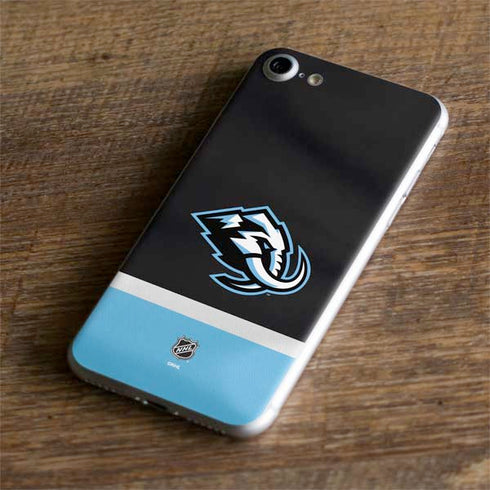 NHL Utah Mammoth Striped Jersey iPhone 8 Skin