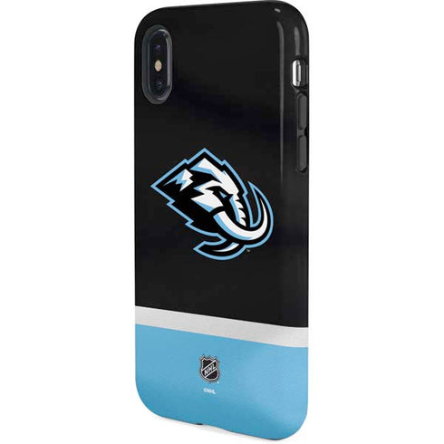NHL Utah Mammoth Striped Jersey iPhone X Pro Case