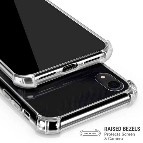 NHL Utah Mammoth Striped Jersey iPhone XR Clear Case