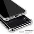 NHL Utah Mammoth Striped Jersey iPhone XR Clear Case