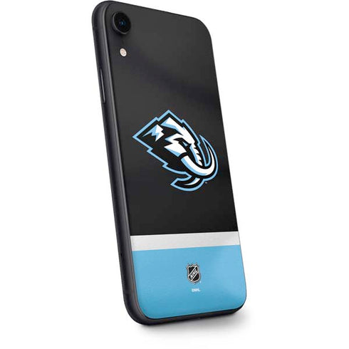 NHL Utah Mammoth Striped Jersey iPhone XR Skin
