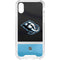 NHL Utah Mammoth Striped Jersey iPhone XS Clear Case