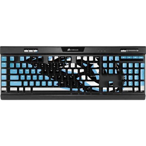 NHL Utah Mammoth Striped Jersey K95 RGB PLATINUM Mechanical Gaming Keyboard Skin