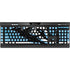 NHL Utah Mammoth Striped Jersey K95 RGB PLATINUM Mechanical Gaming Keyboard Skin
