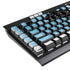 NHL Utah Mammoth Striped Jersey K95 RGB PLATINUM Mechanical Gaming Keyboard Skin