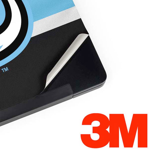 NHL Utah Mammoth Striped Jersey Dell Latitude Skin