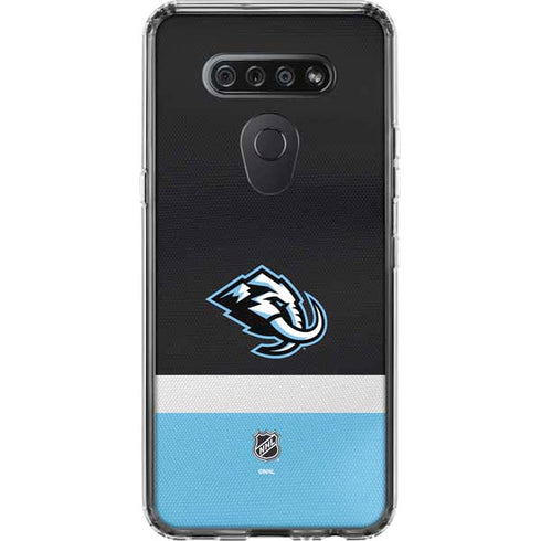 NHL Utah Mammoth Striped Jersey LG K51/Q51 Clear Case