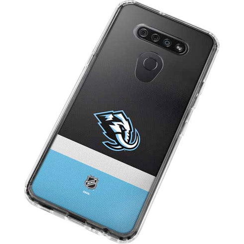 NHL Utah Mammoth Striped Jersey LG K51/Q51 Clear Case