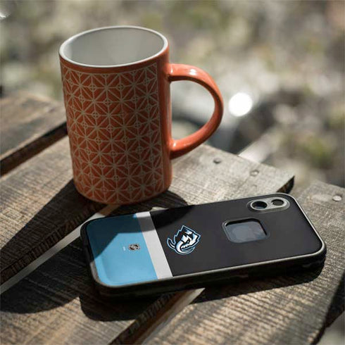 NHL Utah Mammoth Striped Jersey LifeProof Fre iPhone Skin