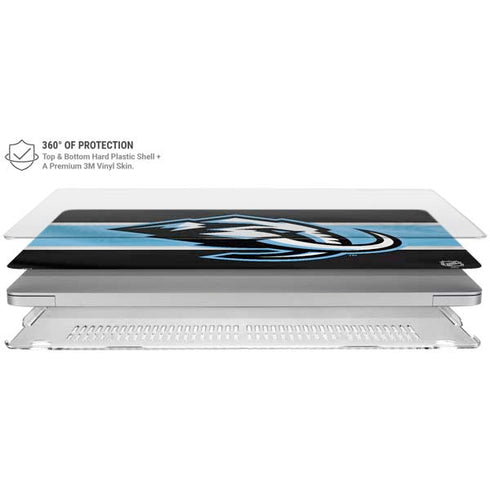 NHL Utah Mammoth Striped Jersey MacBook Air 15in (2023-2025) Case plus Skin