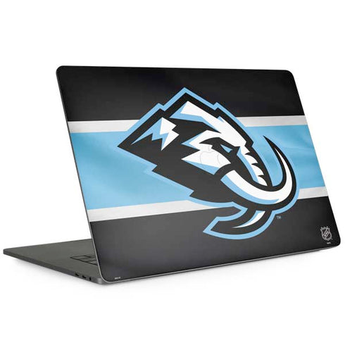 NHL Utah Mammoth Striped Jersey MacBook Skins