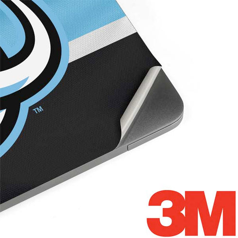 NHL Utah Mammoth Striped Jersey MacBook Skins