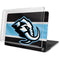 NHL Utah Mammoth Striped Jersey MacBook Pro 15in (2016-19) Case plus Skin