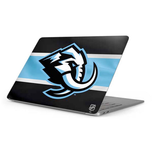 NHL Utah Mammoth Striped Jersey Apple MacBook Pro 16-inch Skin