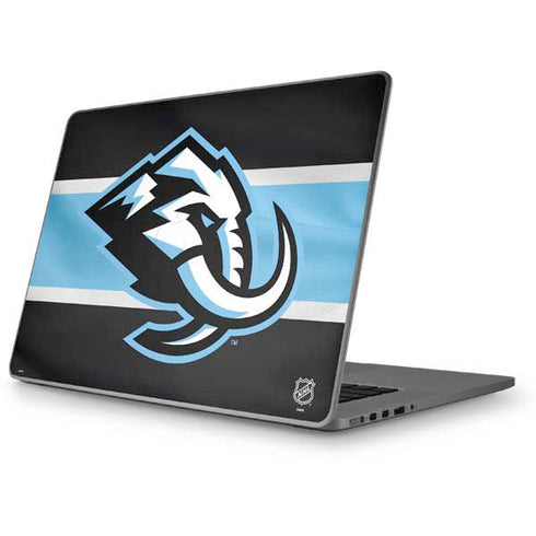 NHL Utah Mammoth Striped Jersey Apple MacBook Pro 17-inch Skin