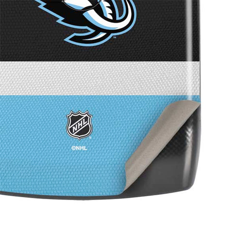 NHL Utah Mammoth Striped Jersey Motorola RAZR Skin