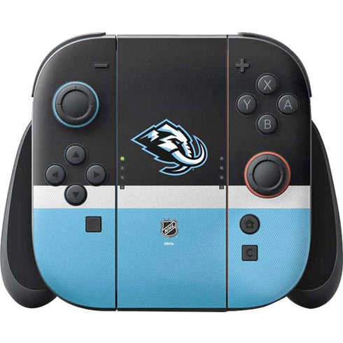 NHL Utah Mammoth Striped Jersey Nintendo Switch 2 (2025) Joy-Con Controller Skin