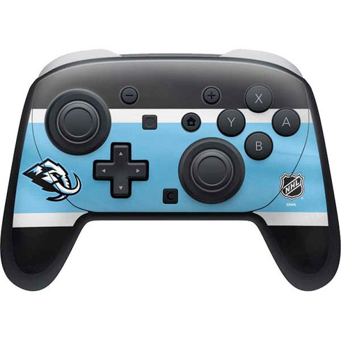 NHL Utah Mammoth Striped Jersey Nintendo Switch 2 (2025) Pro Controller Skin