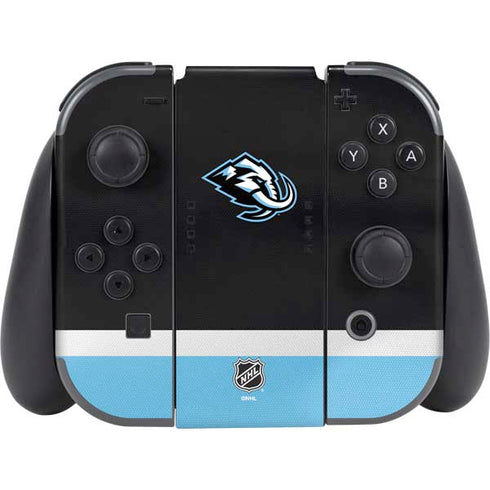 NHL Utah Mammoth Striped Jersey Nintendo Switch (2017-2021) Joy-Con Controller Skin