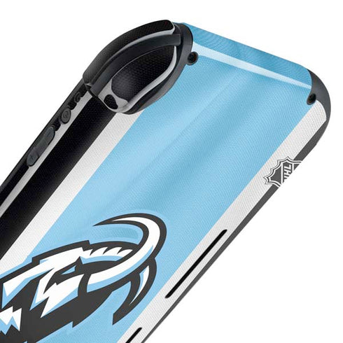 NHL Utah Mammoth Striped Jersey Nintendo Switch Lite Skin