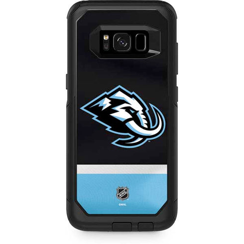 NHL Utah Mammoth Striped Jersey Otterbox Commuter Galaxy Skin