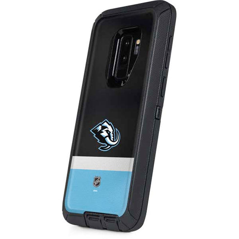 NHL Utah Mammoth Striped Jersey Otterbox Defender Galaxy Skin