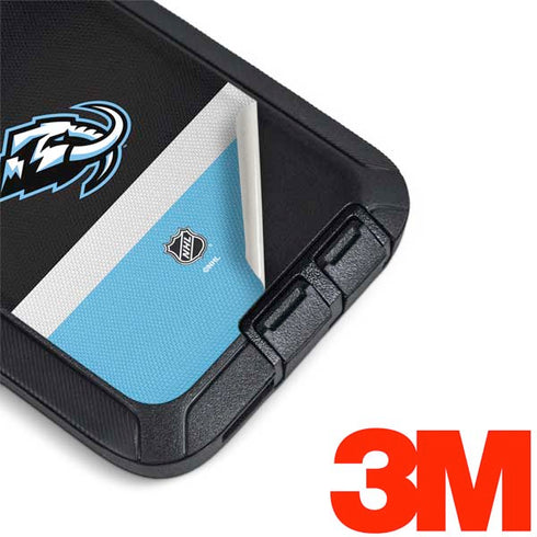 NHL Utah Mammoth Striped Jersey Otterbox Defender Galaxy Skin