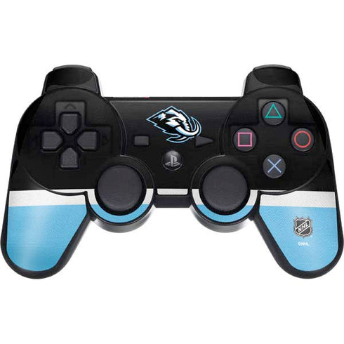 NHL Utah Mammoth Striped Jersey PS3 Dual Shock wireless controller Skin