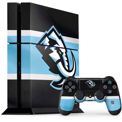 NHL Utah Mammoth Striped Jersey PlayStation PS4 Skins