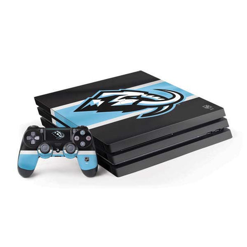 NHL Utah Mammoth Striped Jersey PS4 Pro Bundle Skin