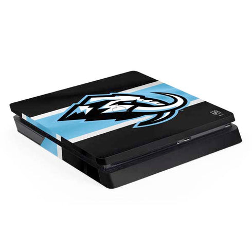 NHL Utah Mammoth Striped Jersey PS4 Slim Skin