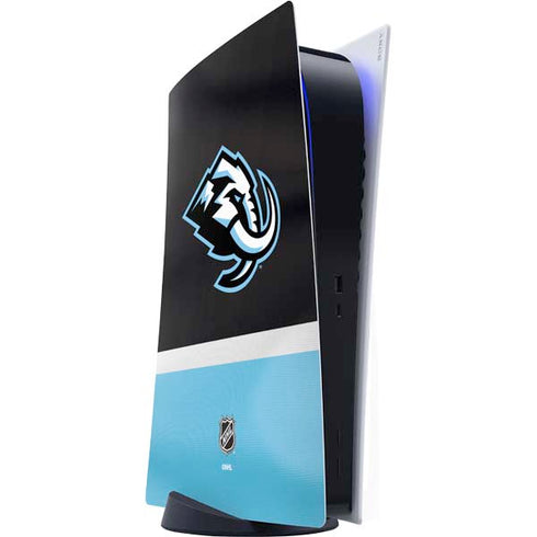 NHL Utah Mammoth Striped Jersey PS5 Digital Edition Console Skin