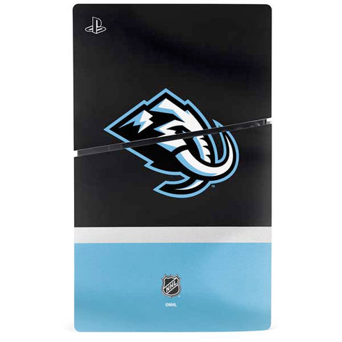 NHL Utah Mammoth Striped Jersey PS5 Slim Disk Bundle Skin