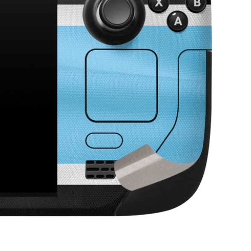 NHL Utah Mammoth Striped Jersey Steam Deck Handheld Gaming Computer Skin