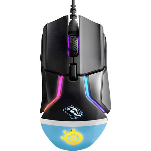 NHL Utah Mammoth Striped Jersey SteelSeries Rival 600 Gaming Mouse Skin